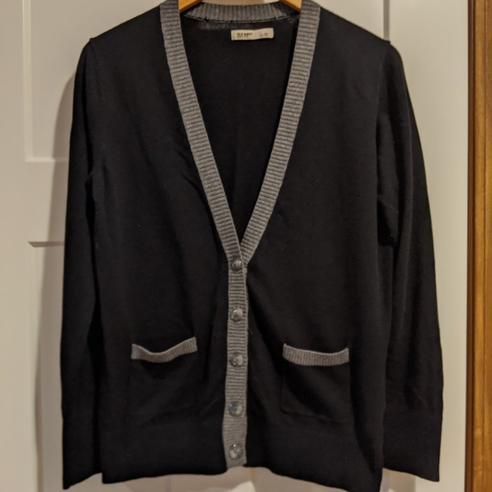 Old Navy, Black Cardigan